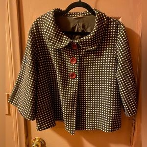 Mod 60s bolero coat top